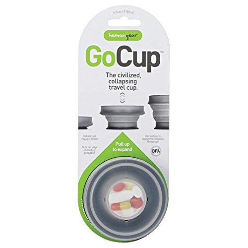 Humangear Gocup Small 4 Oz Black
