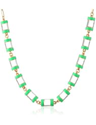 kate spade new york "Brighton Rock" Bud Green Short Necklace, 18"