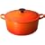 Le Creuset Cast Iron Round Casserole, Volcanic, 22 cm