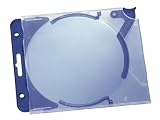 Produkt-Bild: Durable 526906 CD-Hardbox Quickflip complete CD-Hardbox Quickflip complete, f&uuml;r 1 CD, PP, 155x126x27mm, transparent/blau, 5 St&uuml;ck