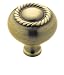 Amerock BP53471-EB Allison Scroll Knob 1-1/4-Inch Diameter, Elegant Brass