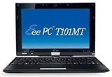 Asus Eee PC T101MT 25,7 cm (10,1 Zoll) Netbook (Intel Atom N450 1.6GHz, 2GB RAM, 320GB HDD, Intel GMA 3150, Win 7 HP) schwarz