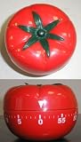 Lovely Kitchen chef Count Down Timer Tomato design 60-Minute Timer, Mechanical Counting Timer, Shower Timer, Short Ring Timer Alarm