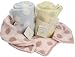 Crib Clouds Chunky Chenille Polka Dot Baby Blanket