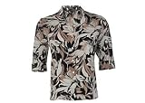 Plus Alia Brushed Floral Crinkle Blouse