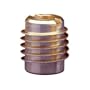 E-Z LOK Threaded Insert For Hard Wood; 8-32 Int Thread; 303 Stainless Steel (Pack of 10)
