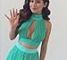 Allonly Women Sexy 2 Pieces Tank Tops Mesh Bodycon Split Party Maxi Skirt Set