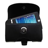 Review Gomadic  / Horizontal Leather Case with Belt Clip / Loop for the Dopod P100