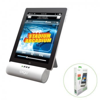 Pandosilan ipad/ ipad 2 ipad 3 Audio Metal Stand and Charger