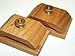1 Pair Mini Ash Wood Hang-Ups Quilt Clamps Clips - Small