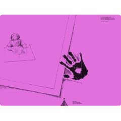 Schreibtischauflage f�r Linksh�nder. Farbe: pink