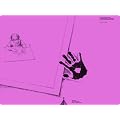 Schreibtischauflage f�r Linksh�nder. Farbe: pink