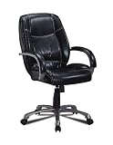 Extreme Comfort Cushion Backed Black Home Office Chair