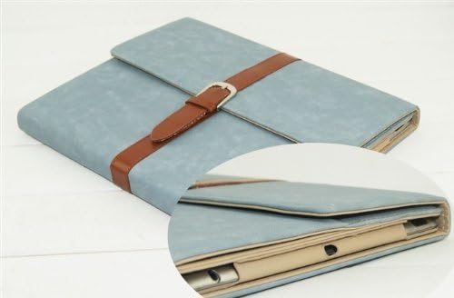 Ipad Air Leather Folding Case (Light Blue)