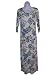 Citiknits 3/4 Sleeve Floral Print Dress Acetate Spandex Blend