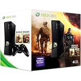 Xbox 360 4GB Video Game System with Bonus (Call of Duty: Modern Warfare 2 and Mass Effect 2)