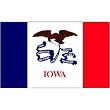 Iowa State Flag, Nylon (3 ft. x 5 ft.)