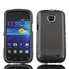 Samsung Carbon Fiber Design Faceplate Hard Phone Case for Straight Talk Samsung Galaxy Proclaim 720C SCH-S720C