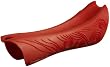Fusionbrands Love Handle Silicone Pan Handle Grip and Utensil Rest, Red