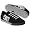 Black/Metallic Silvr