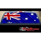 Australian Flag 22 x 65 - Rear Window Graphic Truck SUV decal tint film truck by FireStorm