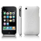SGP Case for iPhone 3G/3GS Genuine Leather Grip [Infinity White]