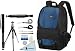 Lowepro Fastpack 250 Camera/NoteBook Backpack (Blue) + Accessory Kit for Sony Alpha SLT-A55V/A55VL/A390/A580/A560/A65/A55/A35/A33/A33L/A77/A900/A100K/A230L/A200/A290/A300K/A330L/A350K/A380L/390L/A500/A500L/A550L/A580L/A700K Digital D-SLR Cameras