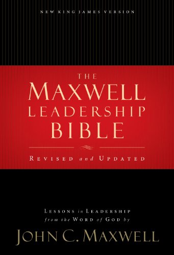 The Maxwell Leadership Bible, NKJV: Lessons in Leadership from the Word of God Book Image