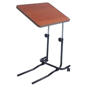 NRS Overbed and Chair Table with Sliding Base