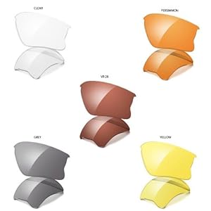 Oakley Flak Jacket XLJ Replacement Lens,Multi Frame/Grey Lens,One Size