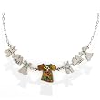 Laundry Line Necklace from the Artazia Collection #274 GN ONK