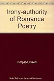 Irony and authority in Romantic poetry