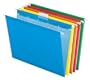Pendaflex 42592 Ready Tab Colored Reinforced Hanging Letter Folders, 1/5 Cut, Assorted, 25/bx