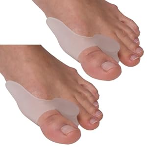 Gel Bunion Toe Spreader Eases Pain (Set of 2)