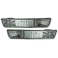 Frontblinker Set, passend f�r VW Golf 3 (alle), Ausf�hrung: Klarglas Chrom.