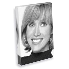 TANYA ROBERTS - Canvas Print (A4 - Signed by the Artist) #js005