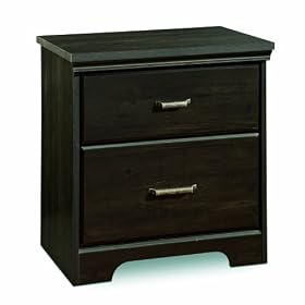South Shore Furniture, Versa Collection, Night Table, Ebony