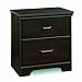 South Shore Versa Collection Night Stand, Ebony