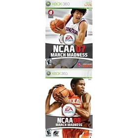 NCAA March Madness Basketball 2 Pack: 2007 + 2008