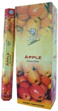Flute Apple Hex Incense Sticks - 20 Sticks(Single Pack)