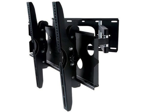 Mount-It! NEW Universal Swivel Swiveling Tilt Tilting Articulating Full Motion Corner Cantilever Wall Mount Bracket For Fits Sharp 32 37 40 42 46 50 52 55 LED LCD Plasma TVs