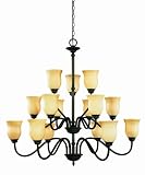 World Imports Chandeliers WI540999 15 6 6 3 Light Chandelier Wrought Iron