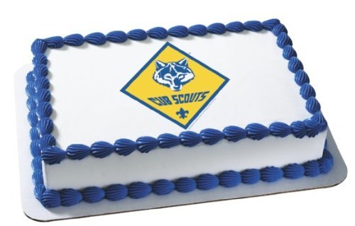 Boy Scout Cub ~ Edible Cake Image Topper