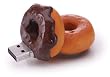 2GB Chocolate Donut USB Drive - Great Gift!