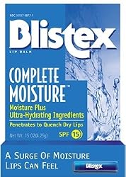 Blistex Complete Moisture Lip Protectant/Sunscreen, SPF 15