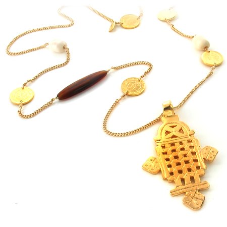 Click here to buy Citrine By the Stones Indiana Necklace.