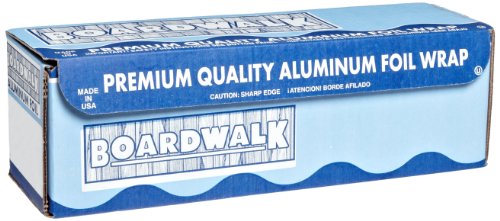 Boardwalk 7110 Extra Standard Aluminum Foil Roll, 500' Length x 12