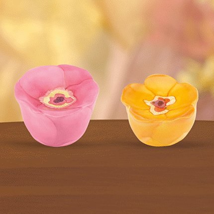 Floral Fusion Flower Salt Shakers Set
