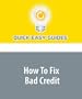 How To Fix Bad Credit