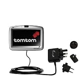 International Wall / AC Charger for the TomTom Go - Gomadic Brand w/ TipExchange Technology